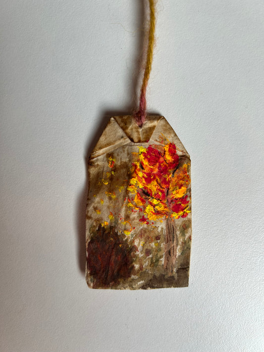 Marque-page Forêt automnale