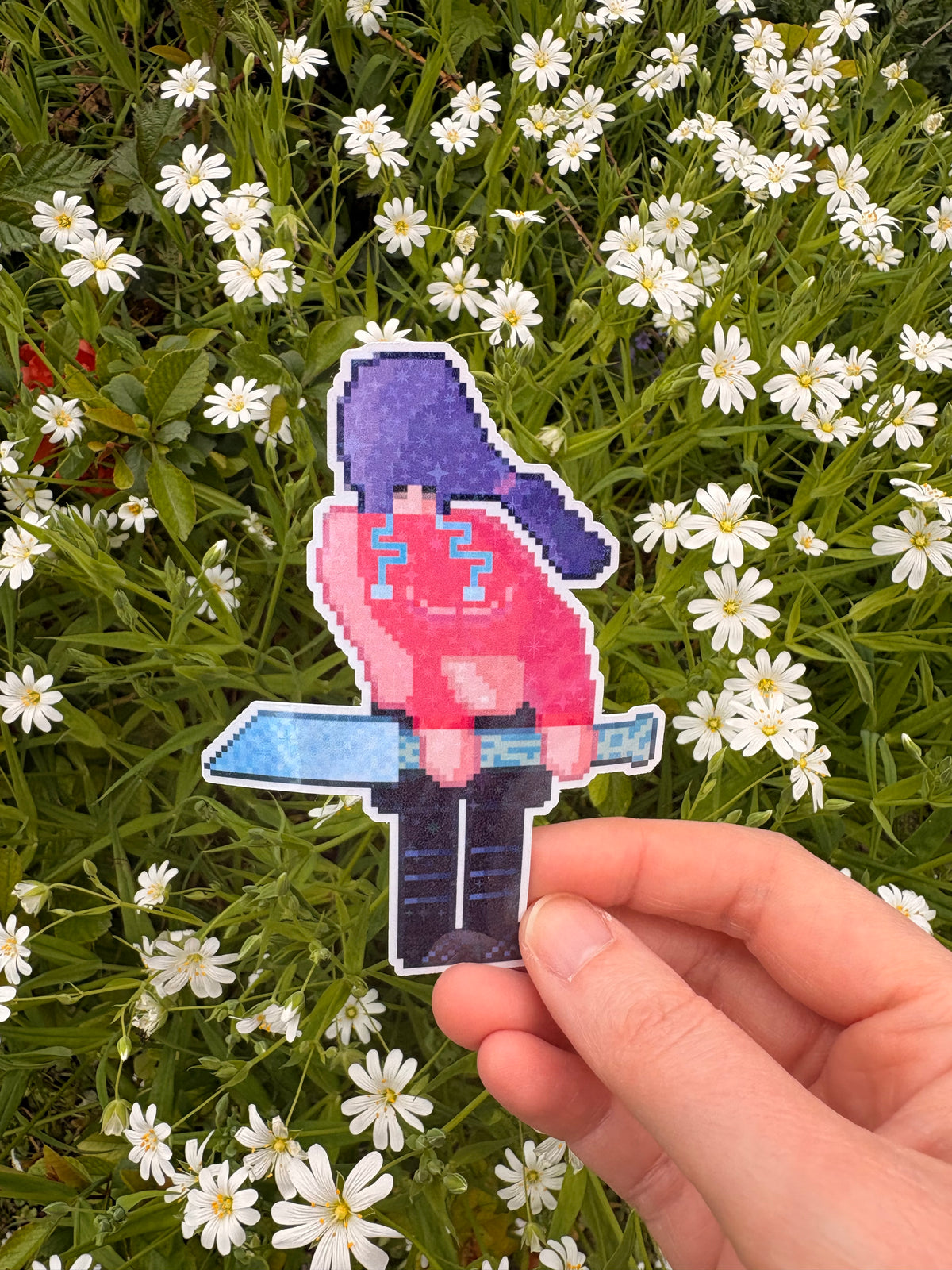 Stickers guerrière (modèles aléatoires)