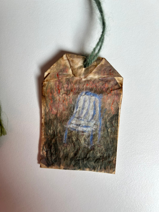 Marque-page Méditation parmi la nature