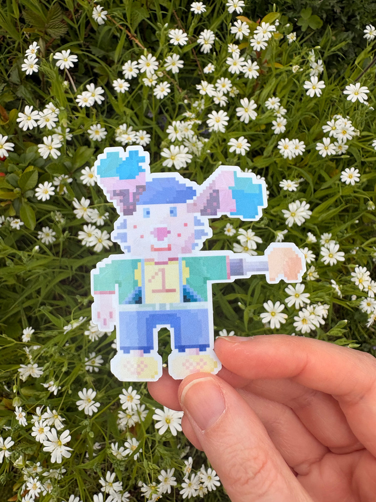 Stickers lapin (modèles aléatoires)