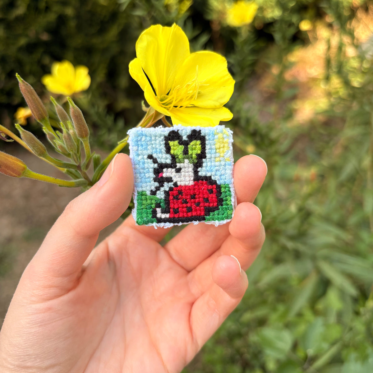 Écussons Mimi la souris-coccinelle (petits)