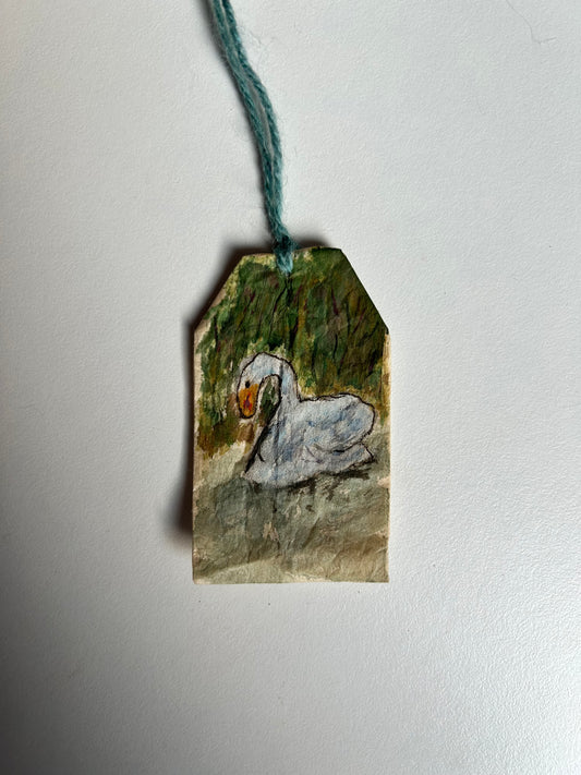 Marque-page le Repos du cygne