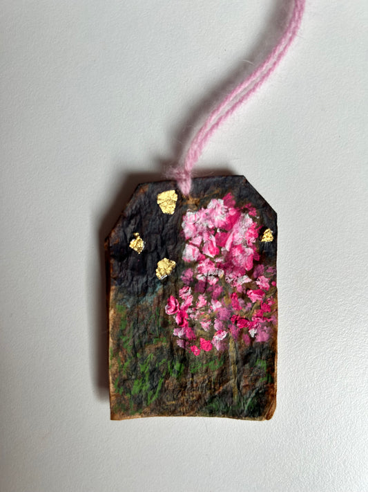 Marque-page Cerisier et Nuit étoilée