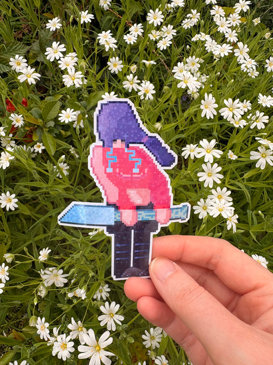 Stickers guerrière (modèles aléatoires)