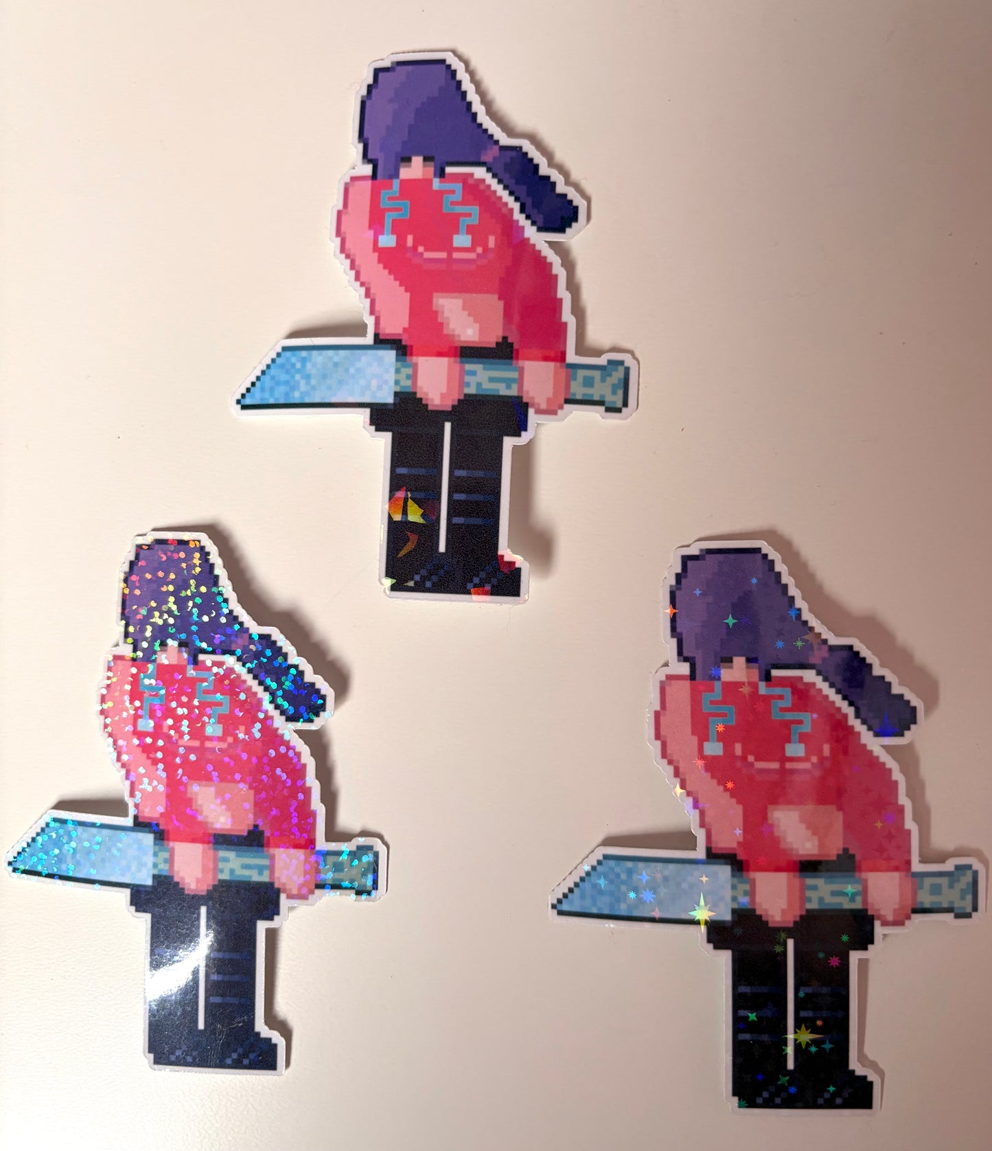 Stickers guerrière (modèles aléatoires)