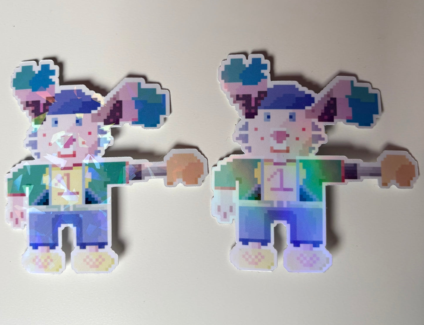 Stickers lapin (modèles aléatoires)
