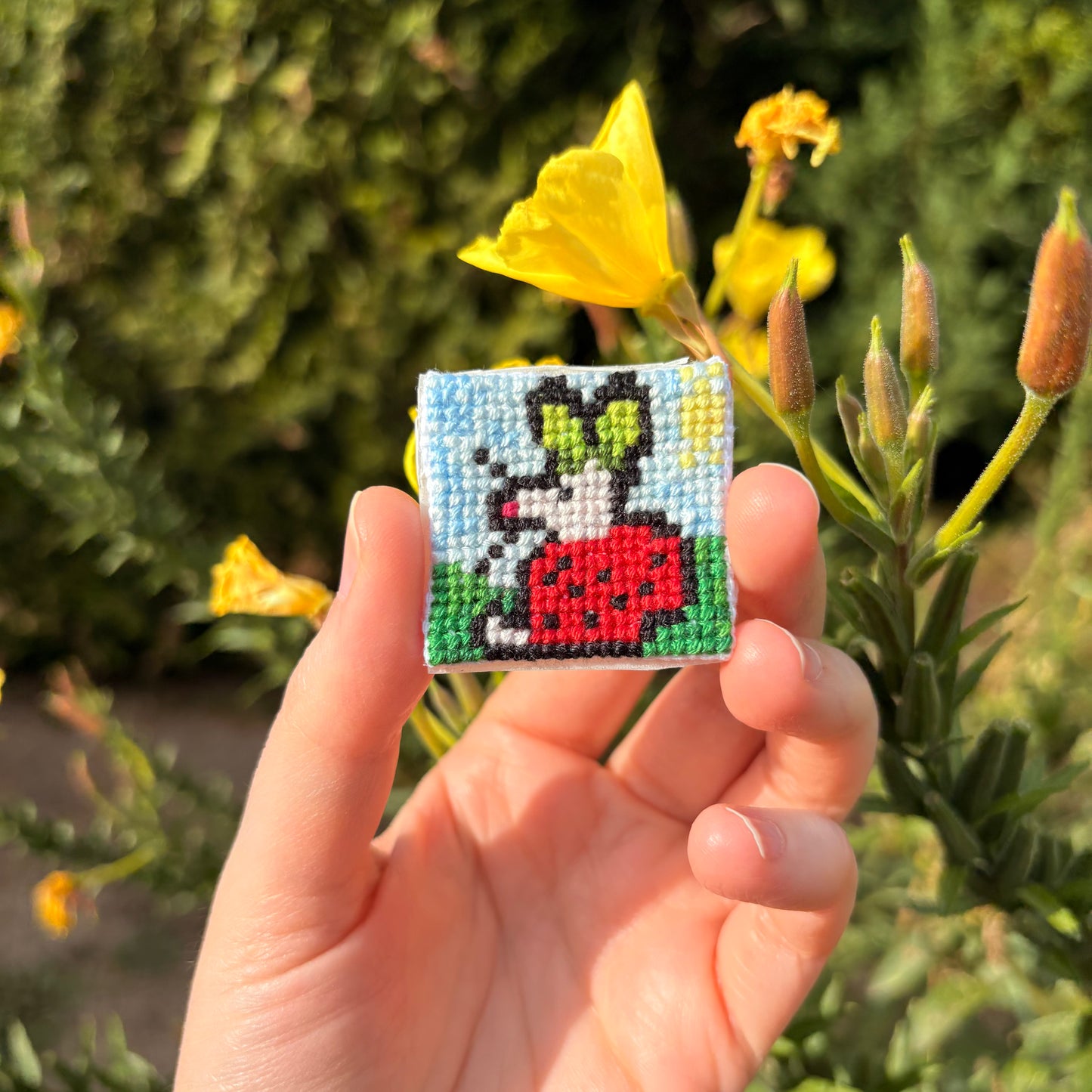 Écussons Mimi la souris-coccinelle (petits)