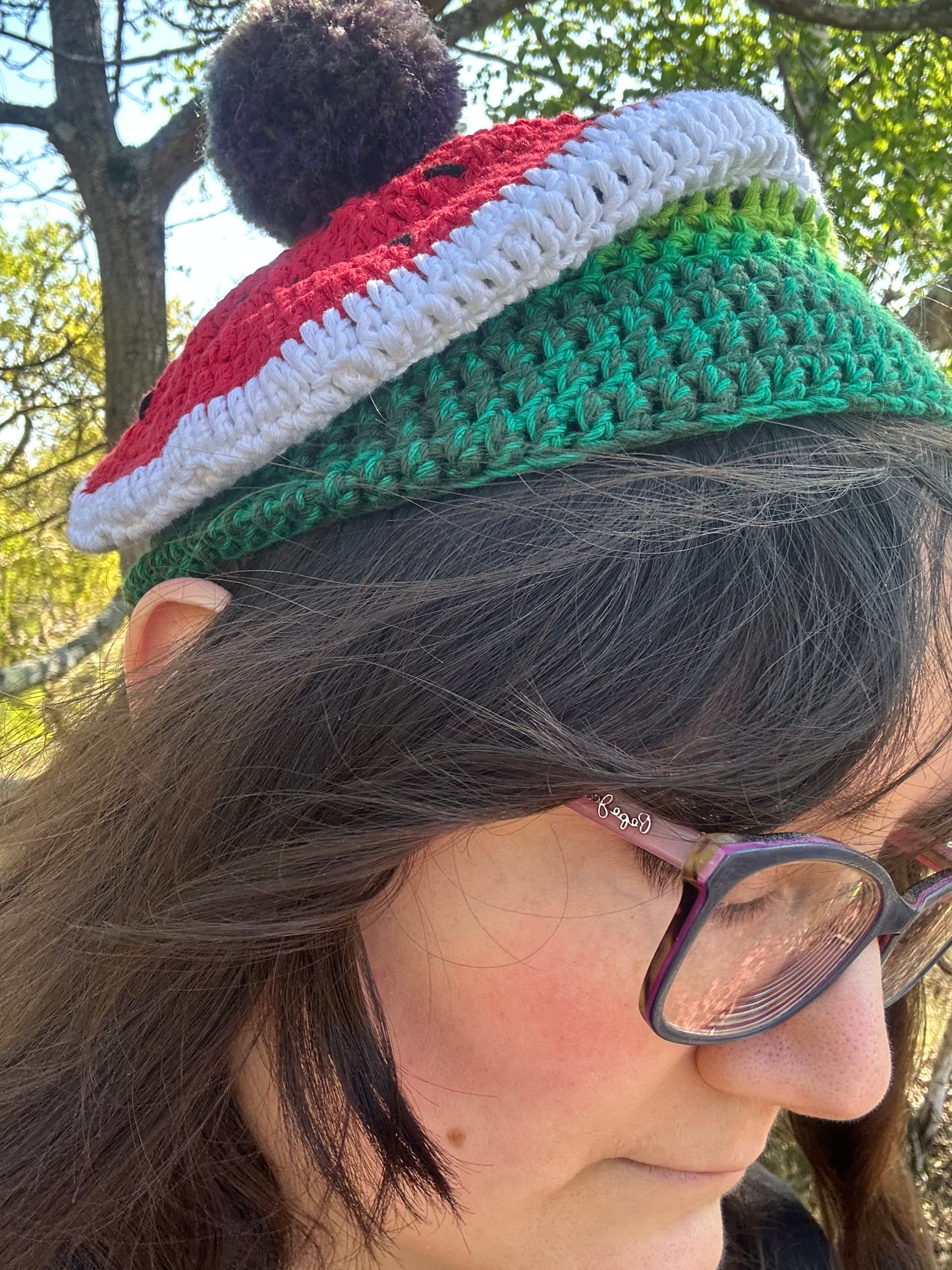 Watermelon beret